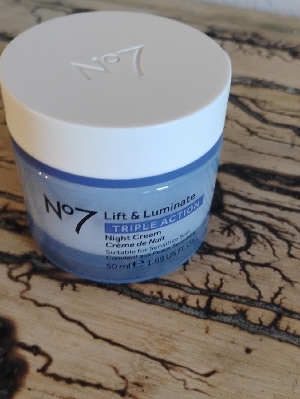 No7 Lift & Luminate Triple Action Night Cream - 50ml
